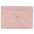 Tarjetero Chanel Timeless Classic Line Rosa