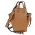 Mini Borsa a Tracolla Loewe Hammock con Coulisse Marrone