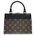Borsa Louis Vuitton Monogram Rocky BB Marrone Nero - vista 2