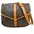 Louis Vuitton Saumur Monogram 35 Marrone