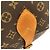 Borsa a tracolla Louis Vuitton Monogram Cartouchiere Marrone - vista 5
