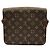 Borsa a tracolla Louis Vuitton Monogram Cartouchiere Marrone - vista 2