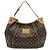 Borsa a tracolla Louis Vuitton Monogram Galliera GM Marrone
