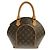 Borsa Louis Vuitton Monogram Ellipse PM Marrone