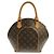 Borsa Louis Vuitton Monogram Ellipse PM Marrone - vista 2
