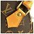 Borsa Louis Vuitton Monogram Ellipse PM Marrone - vista 5