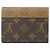 Louis Vuitton Monogram Reverse Portefeuille Victorine Wallet Marrone - vista 2