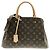 Borsa Louis Vuitton Monogram Montaigne MM Marrone