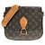 Sac à épaule Louis Vuitton Monogram Saint Cloud Marron
