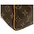 Borsa Boston Louis Vuitton Monogram Keepall Bandoulière 60cm Marrone - vista 4