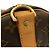 Borsa Boston Louis Vuitton Monogram Keepall Bandoulière 60cm Marrone - vista 8