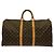 Borsa Boston Louis Vuitton Monogram Keepall 55cm Marrone
