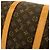 Borsa Boston Louis Vuitton Monogram Keepall 55cm Marrone - vista 2