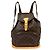 Louis Vuitton Vintage Montsouris Monogram Canvas GM Marron