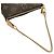 Louis Vuitton Monogram Mini Pochette Accessoires Marrone - vista 5