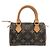 Borsa Boston Mini Speedy Monogram Louis Vuitton Marrone