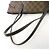 Borsa Louis Vuitton Damier Neverfull MM Marrone - vista 4