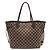 Bolsa Louis Vuitton Damier Neverfull MM Marrom