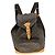 Louis Vuitton Vintage Montsouris Monogram Canvas GM Marron