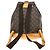 Louis Vuitton Vintage Montsouris Monogram Canvas GM Marron - vue 2