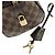 Borsa Louis Vuitton Damier Duomo Marrone - vista 3