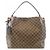 Borsa a tracolla Louis Vuitton Damier Graceful MM N44045 Marrone