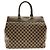 Borsa Boston Louis Vuitton Damier Greenwich PM Marrone - vista 2