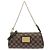 Borsa a tracolla Louis Vuitton Damier Eva Marrone