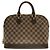Borsa Louis Vuitton Damier Alma PM Marrone