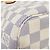 Bolsa Louis Vuitton Damier Azur Neverfull PM Branco Azul - vista 2