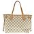 Borsa Louis Vuitton Damier Azur Neverfull Bianco Blu