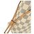 Borsa Louis Vuitton Damier Azur Neverfull Bianco Blu - vista 3