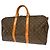 Louis Vuitton Keepall Bandoulière Monogram 50 Marrone - vista 2