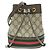 Borsa a tracolla Gucci Ophidia Marrone Beige
