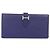 Hermès Cartera Hermes Bearn Soufflé Azul