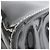 Borsa Fendi Peekaboo 8BN210 2XX Nero Crudo - vista 3