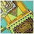 Hermès Hermes Astres et Soleils Carre Scarf Muffler Brown Multiple colors Green Yellow - view 2