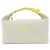 Hermès Hermes ZIGZAG Bride à Black GM Handbag Pouch Beige