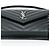 Borsa a tracolla portafoglio con catena Saint Laurent Cassandra Envelope Nero - vista 4