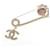 Broche de Alfiler Chanel Coco Mark Dorado  - vista 1