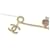 Broche de Alfiler Chanel Coco Mark Dorado  - vista 3