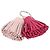 Hermès Portachiavi Hermes Carmen Unodos 077895CJ Rosa - vista 2