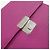 Hermès Cartera Hermes de piel Chevre Rose Purple Púrpura - vista 3