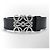 Loewe Anagram Gürtel aus schwarzem Leder - Ansicht 2