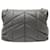 Yves Saint Laurent SAC A MAIN SAINT LAURENT LOULOU PUFFER MEDIUM 577475 GRIS BANDOULIERE BAG  - vue 2