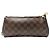 BORSA A MANO LOUIS VUITTON EVA POCHETTE TOILE DAMIER EBONY N55213 BAG Marrone - vista 2