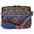 Borsa Messenger Louis Vuitton Monogram Outdoor Blue Marrone