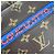 Borsa Messenger Louis Vuitton Monogram Outdoor Blue Marrone - vista 5