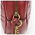Borsa a tracolla mini rotonda GG Marmont in pelle matelassé Gucci Rosso - vista 10