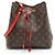 Néonoé Borsa a tracolla Louis Vuitton Monogram Canvas Neonoe MM Marrone